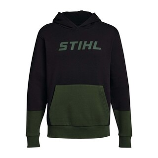 Image of STIHL Hoodie Colorblock Pocket Unisex Groen - maat XL